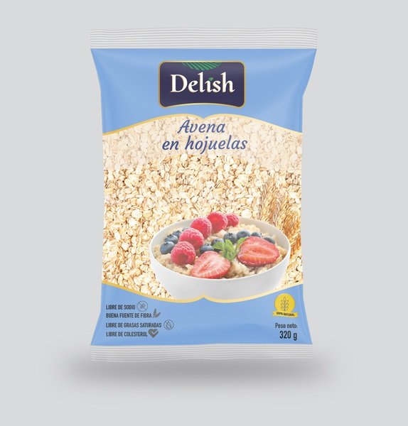 Avena en Hojuelas Delish 320gr