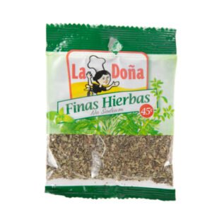 CONDIMENTO FINAS HIERBAS LA DOÑA 10g Finas Hierbas La Doña 10 gr