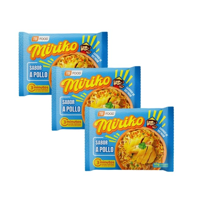 Sopa de Pollo Miriko 65gr.