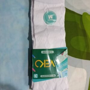 Medias Blancas Largas para Niños - Veko