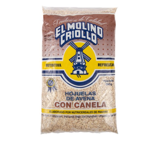Avena Hojuela Canela Molino Criollo 350g