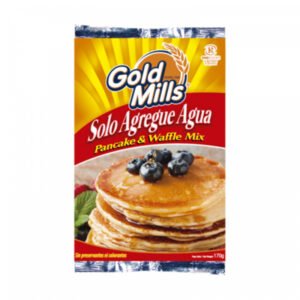 Pancake Inst Solo Agua Gold Mills 6oz